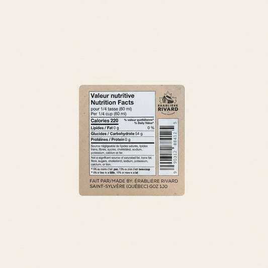 Sirop d’érable