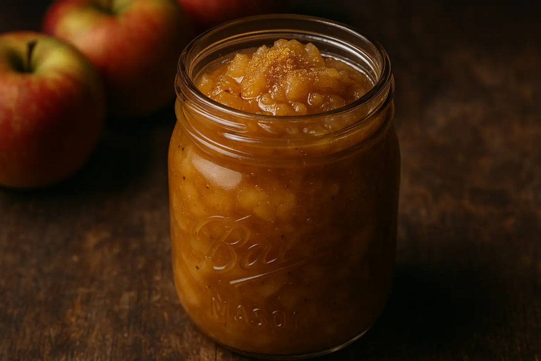 Compoté aux pommes à l’érable