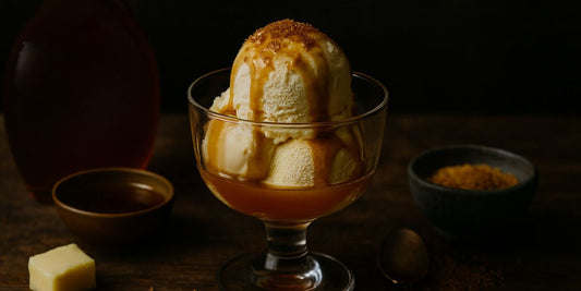 Coulis chaud au sirop d'érable vieilli