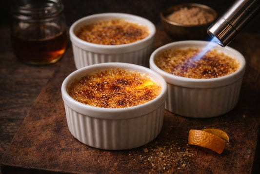 Crème brûlée à l’érable